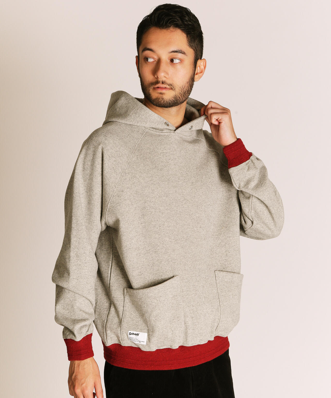 2TONE HOODED SWEAT/2トーン パーカー