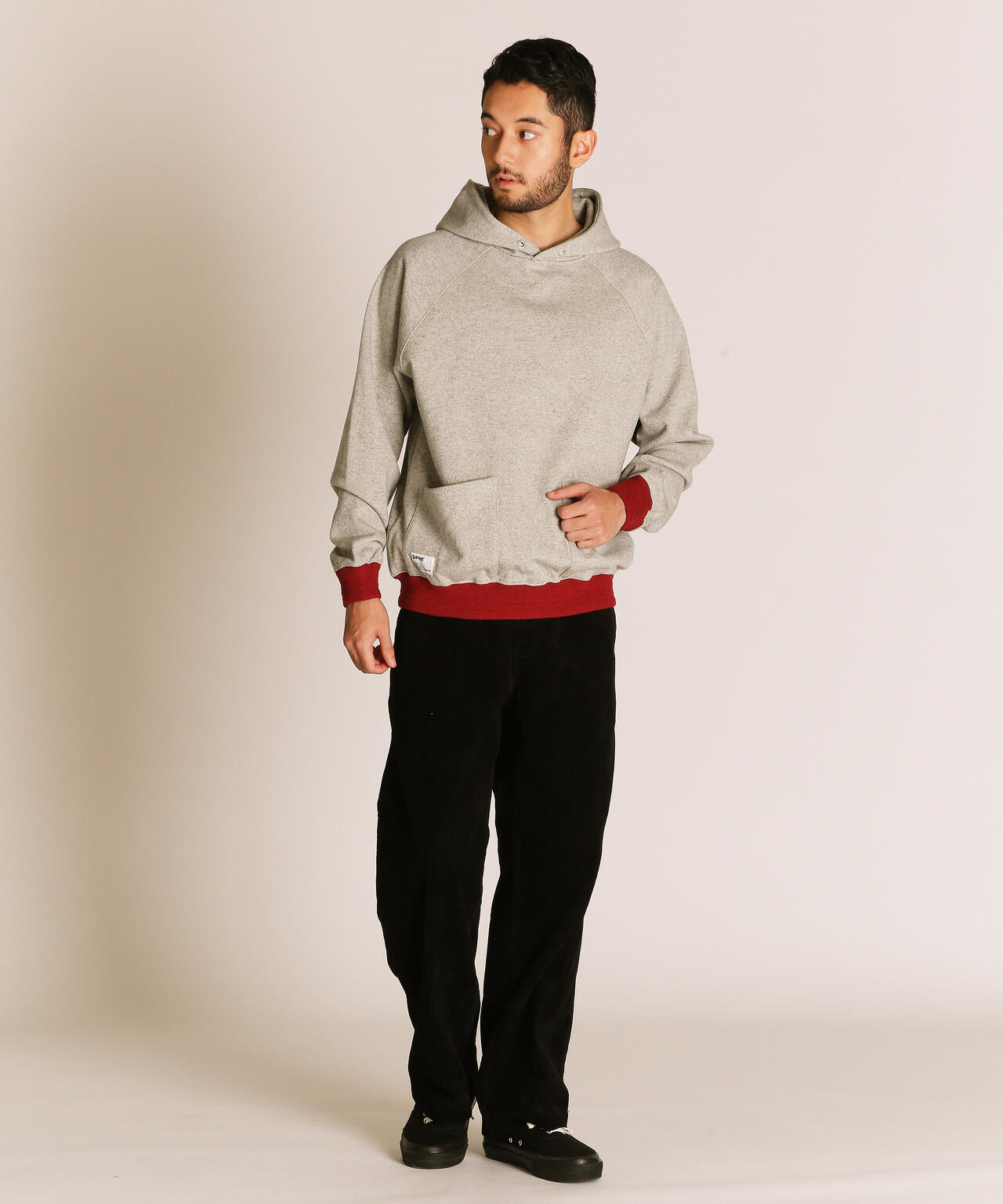 2TONE HOODED SWEAT/2トーン パーカー