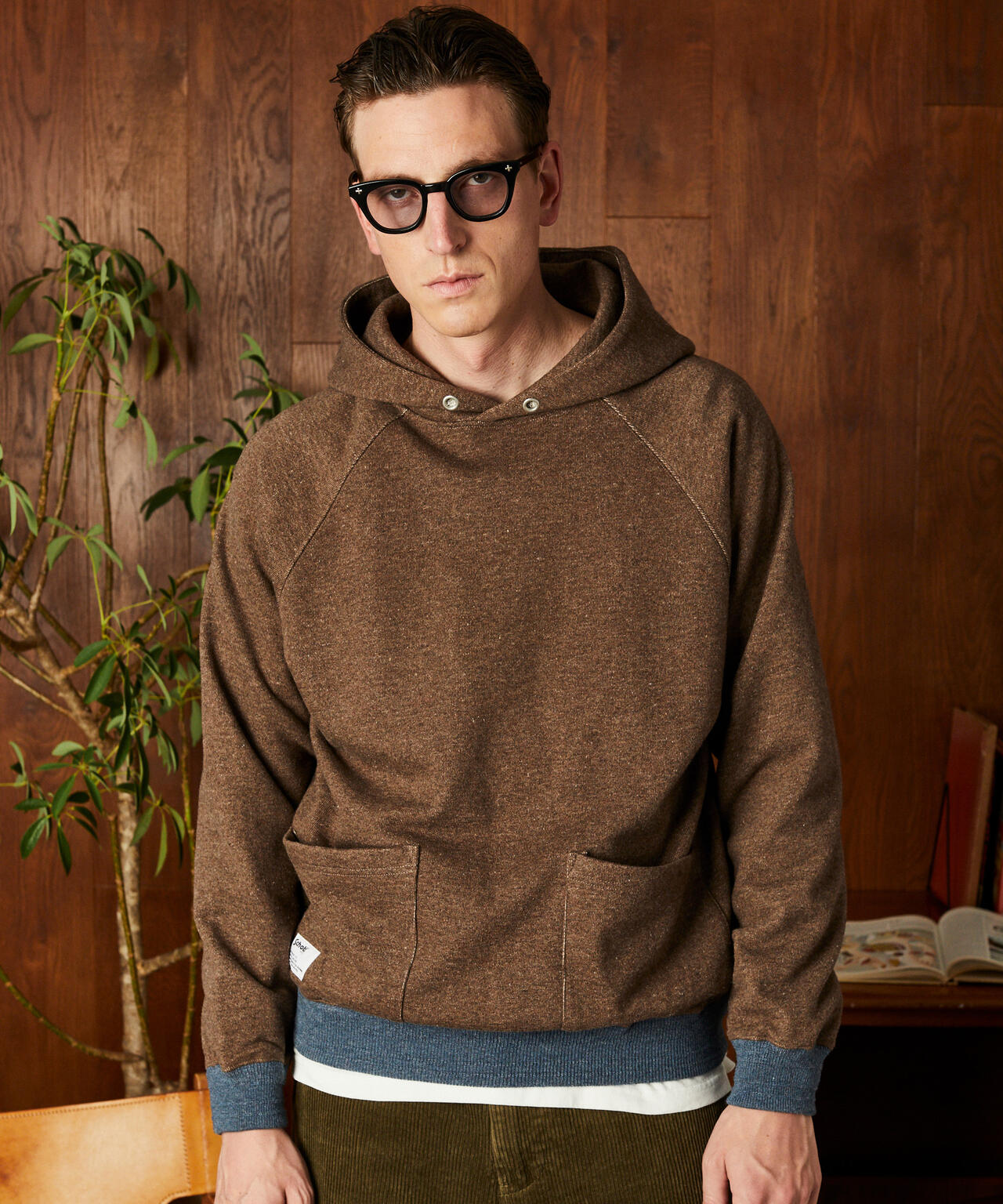 2TONE HOODED SWEAT/2トーン パーカー