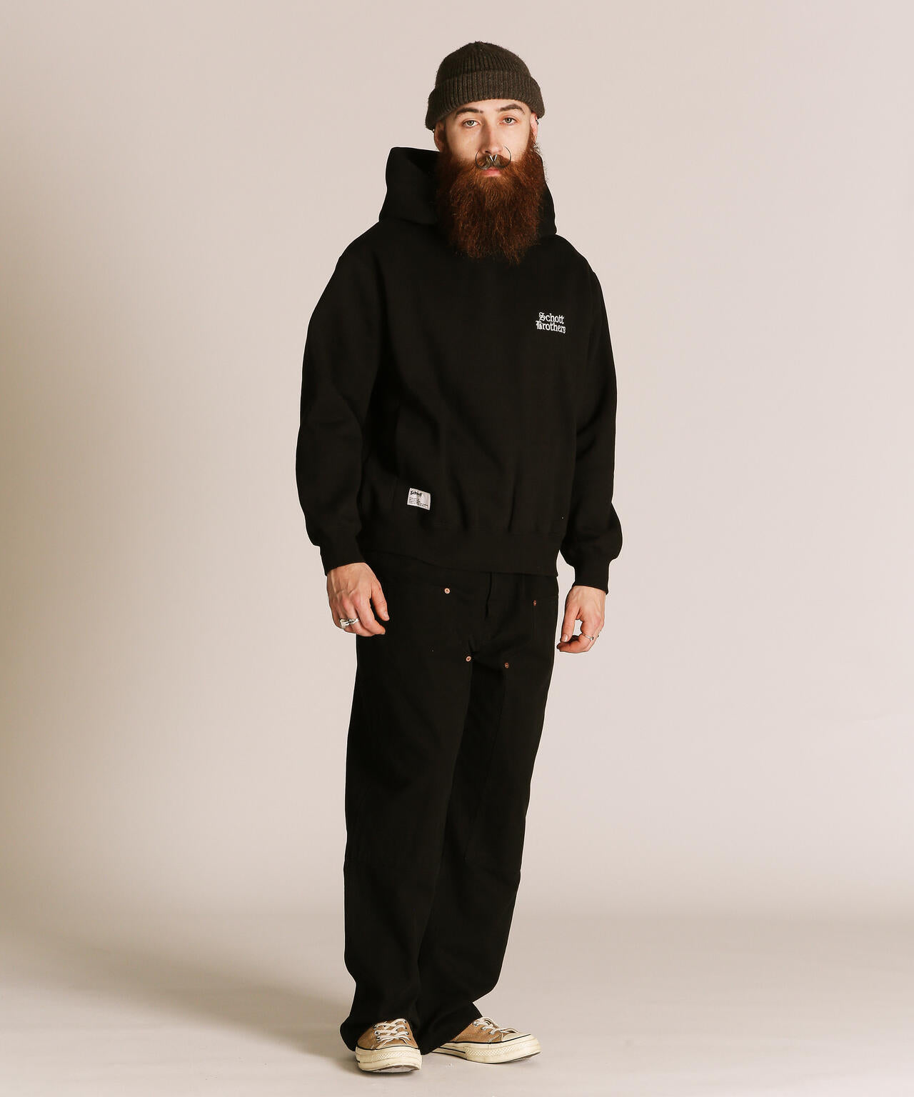 B.S.HOODED SWEAT/ブラックシープ スウェット パーカー