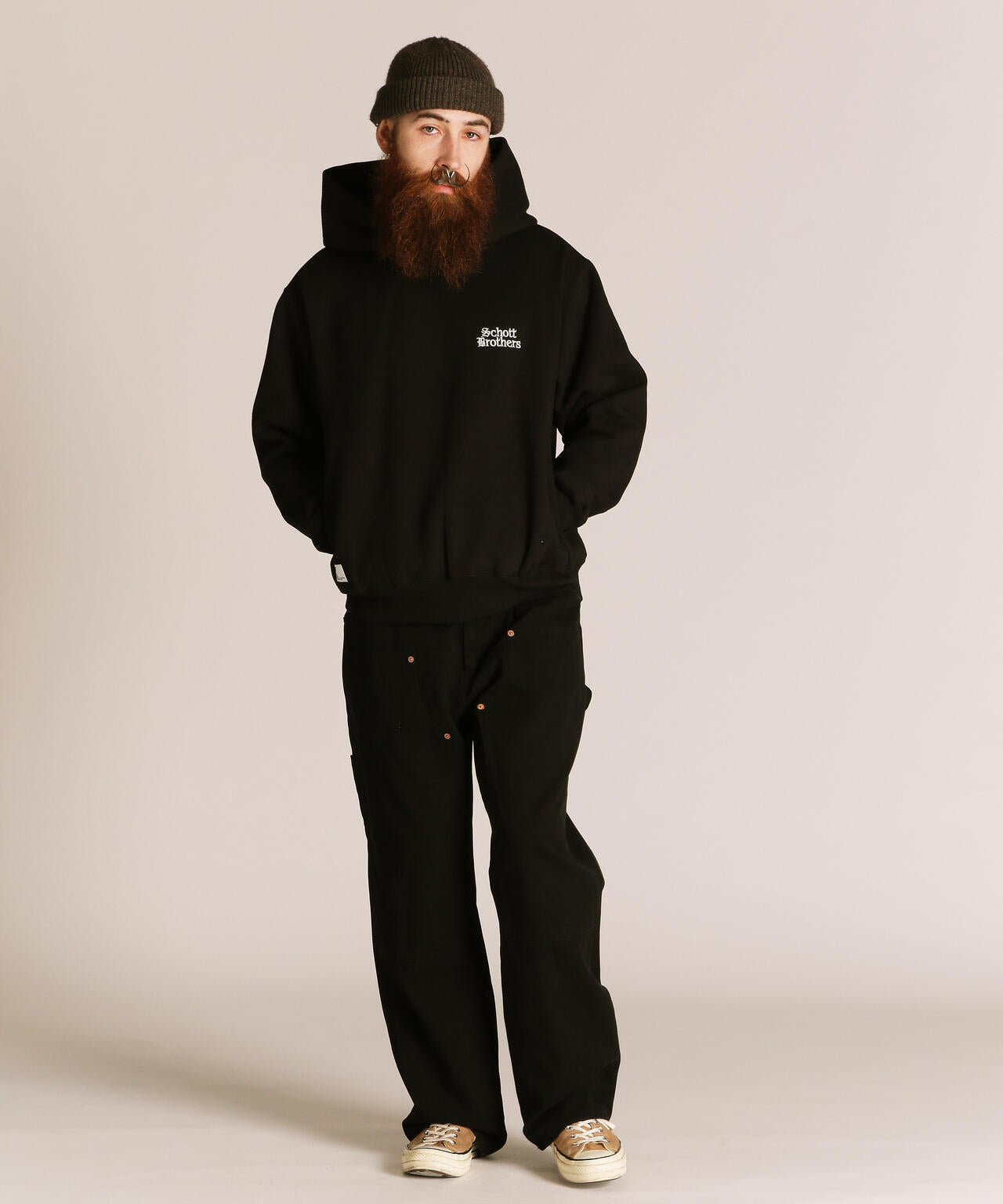 B.S.HOODED SWEAT/ブラックシープ スウェット パーカー