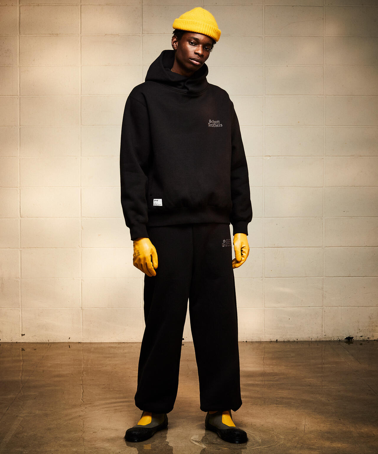 B.S.HOODED SWEAT/ブラックシープ スウェット パーカー