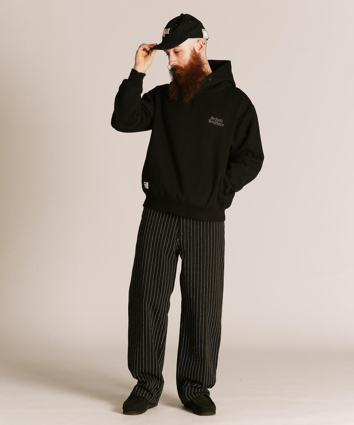 B.S.HOODED SWEAT/ブラックシープ スウェット パーカー
