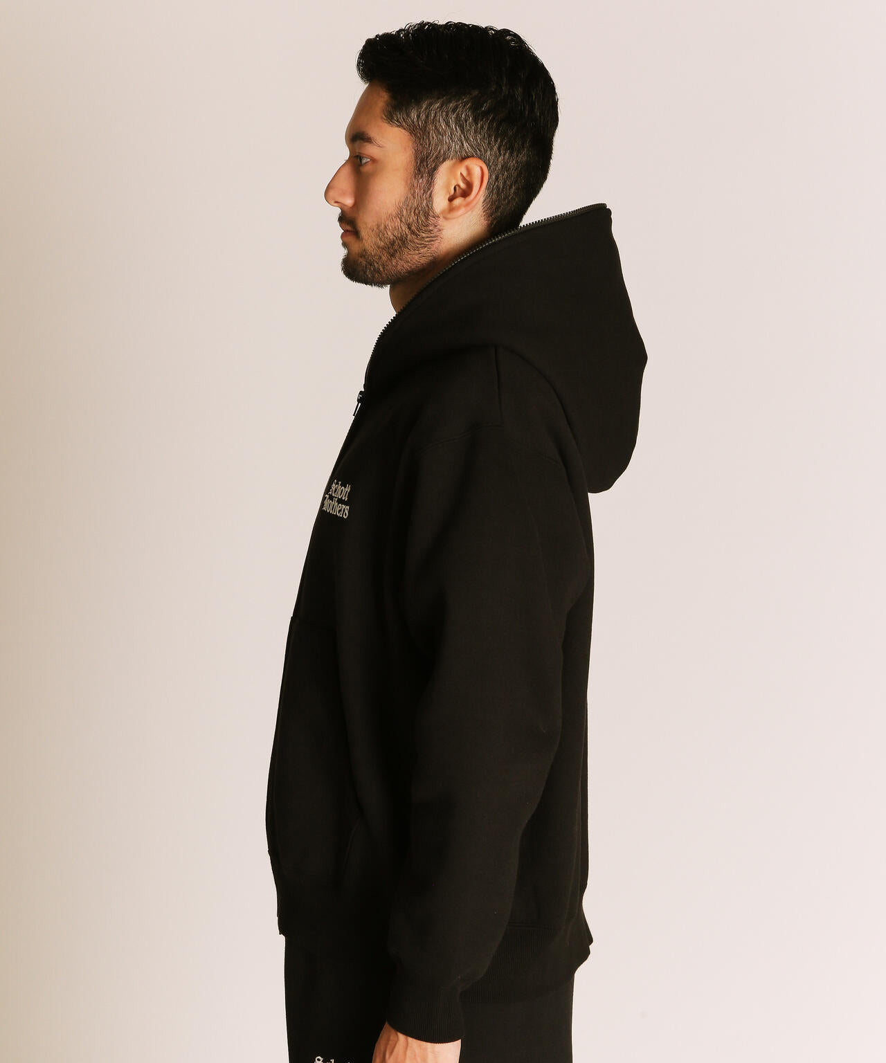 B.S. ZIP HOODED SWEAT/ブラックシープ フルジップ スウェット パーカー
