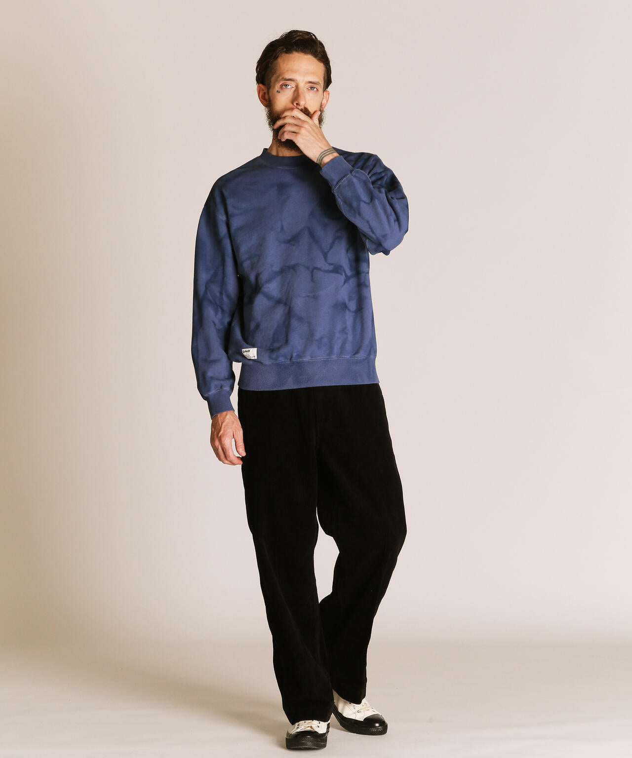 TIE-DYE BOLT LOGO CREW SWEAT/タイダイボルトロゴ クルースウェット