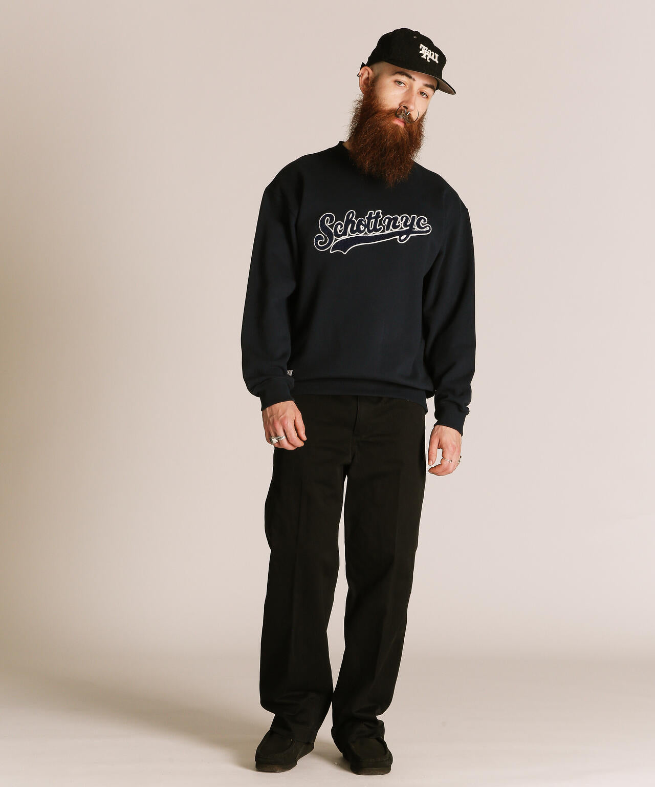 SCRIPT CREW SWEAT/スクリプト クルースウェット