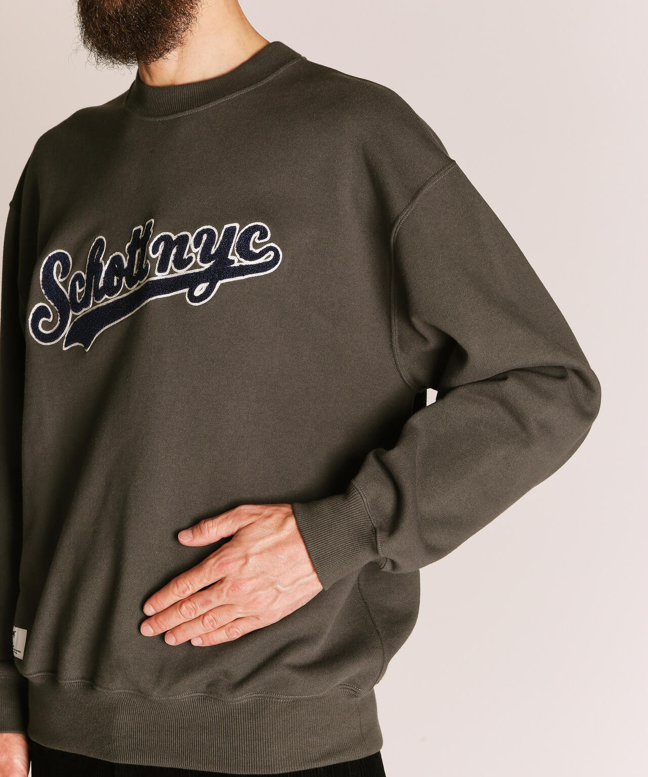 SCRIPT CREW SWEAT/スクリプト クルースウェット