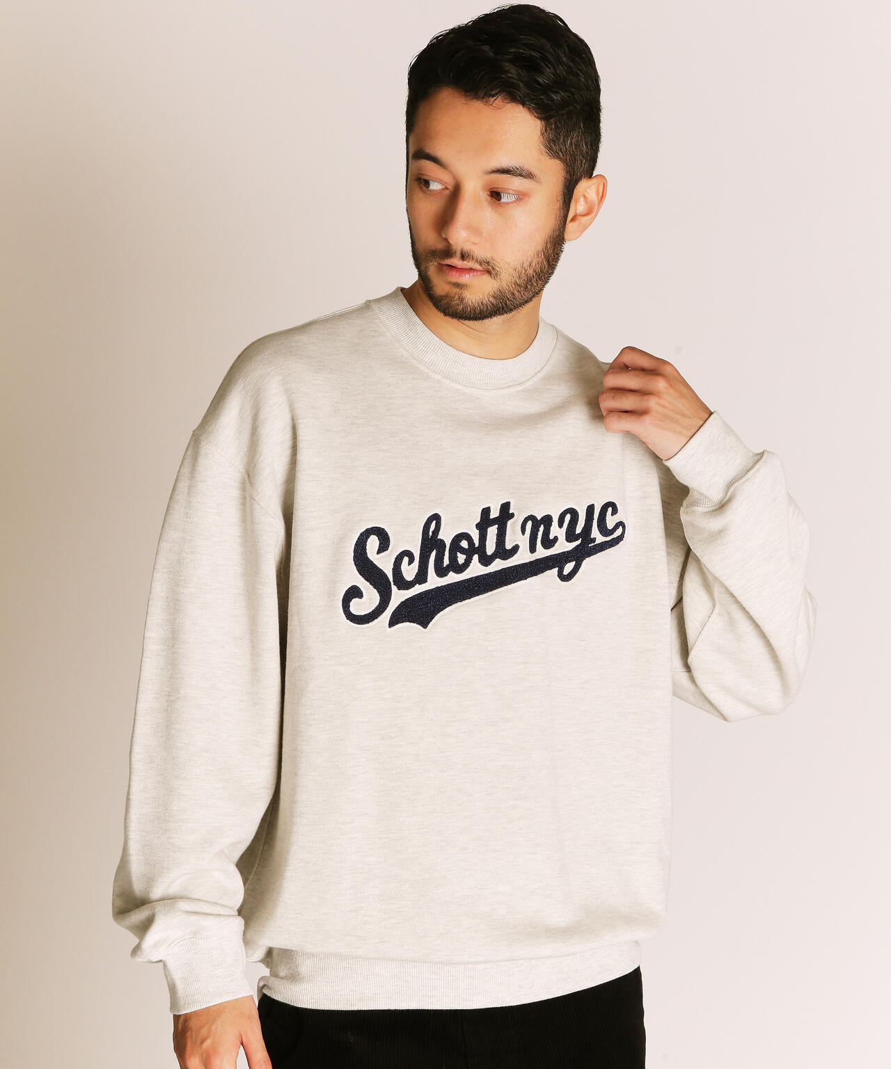 SCRIPT CREW SWEAT/スクリプト クルースウェット