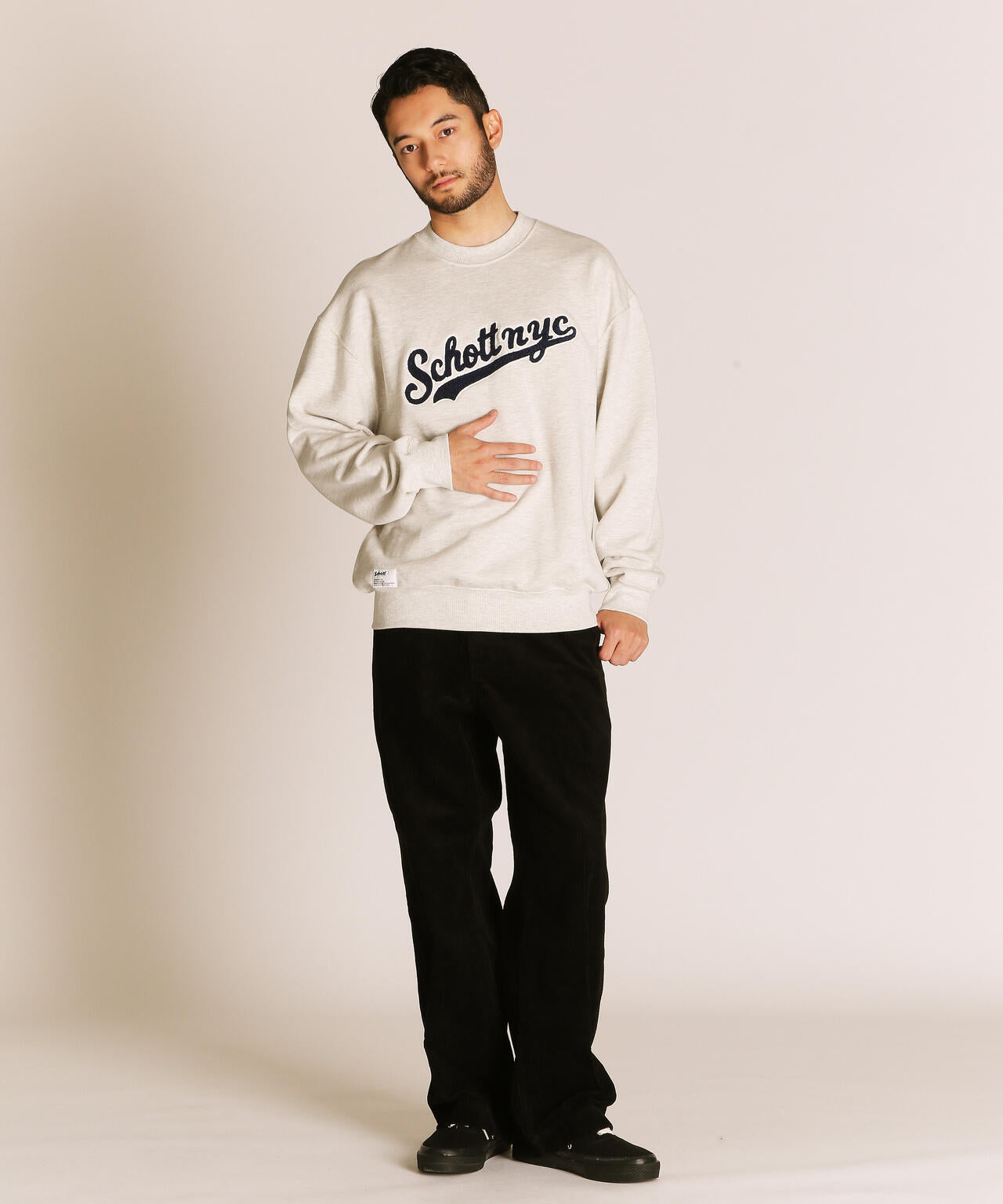 SCRIPT CREW SWEAT/スクリプト クルースウェット