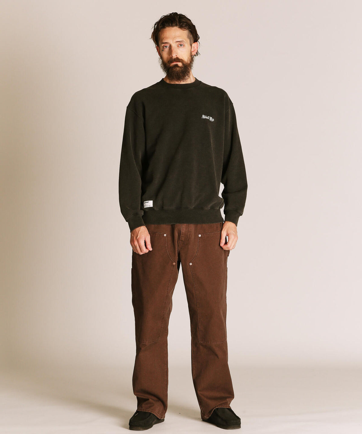 QUALITY OVER QUANTITY CREW SWEAT/クオリティ オーバー クアンティティ クルースウェット