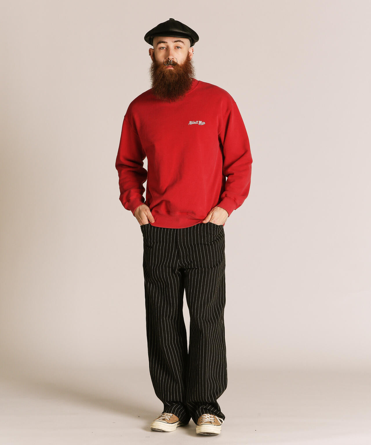 QUALITY OVER QUANTITY CREW SWEAT/クオリティ オーバー クアンティティ クルースウェット