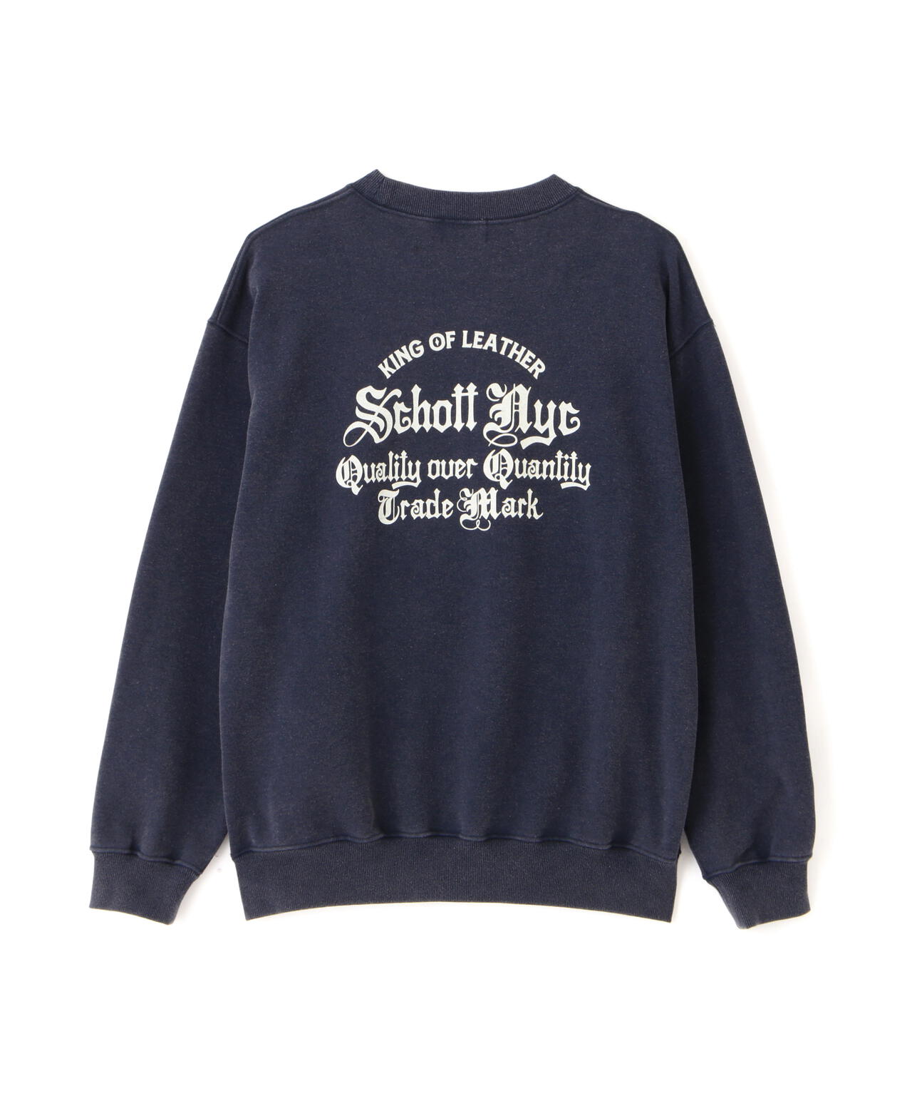 QUALITY OVER QUANTITY CREW SWEAT/クオリティ オーバー クアンティティ クルースウェット