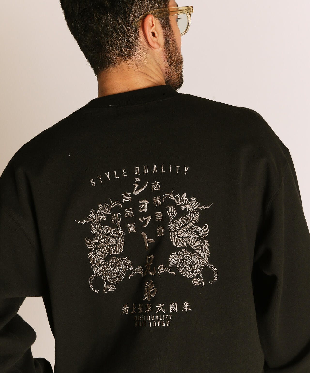 ADVERTISEMENT DRAGON CREW SWEAT/アドバタイズメント ドラゴン クルースウェット