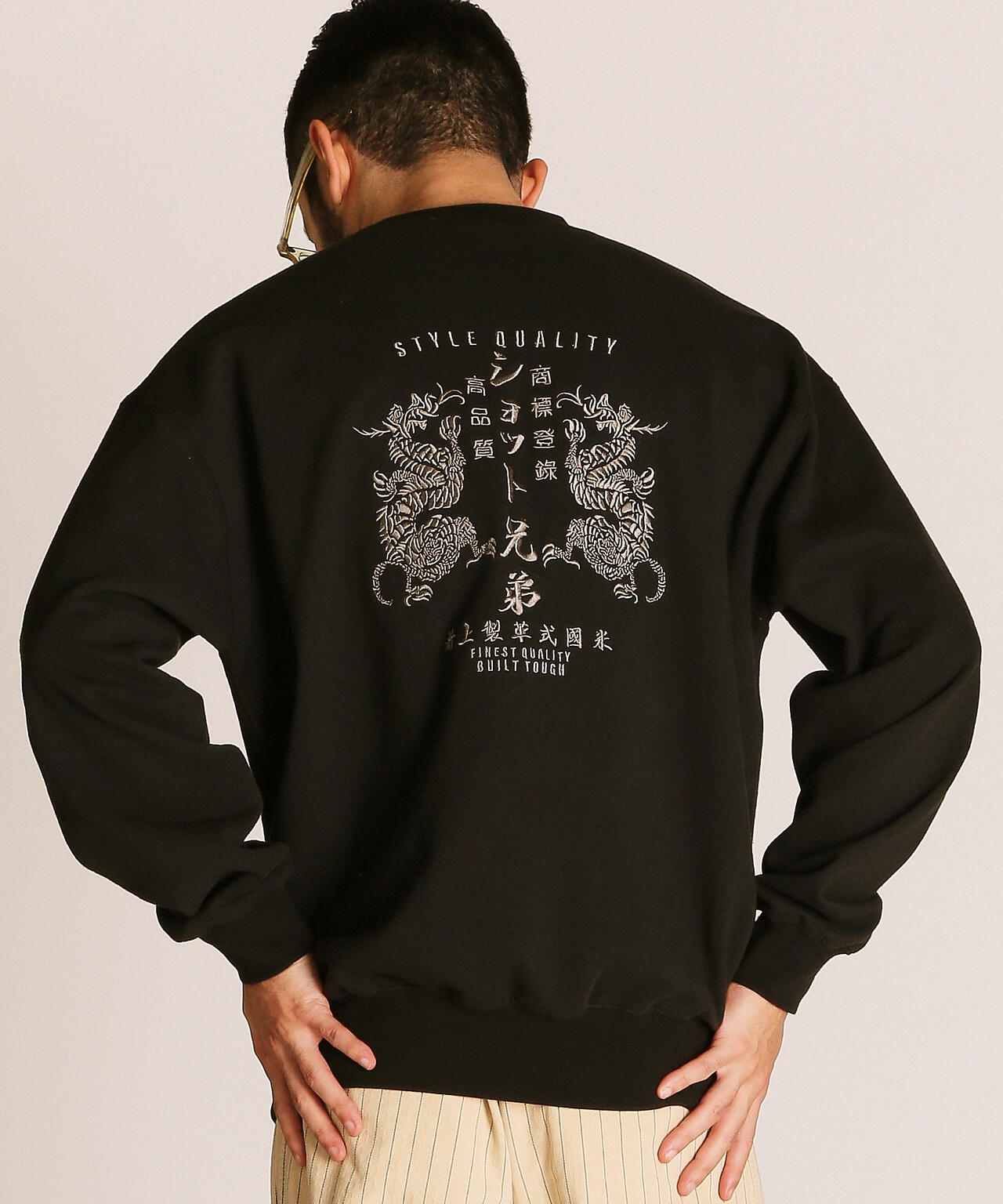 ADVERTISEMENT DRAGON CREW SWEAT/アドバタイズメント ドラゴン クルースウェット