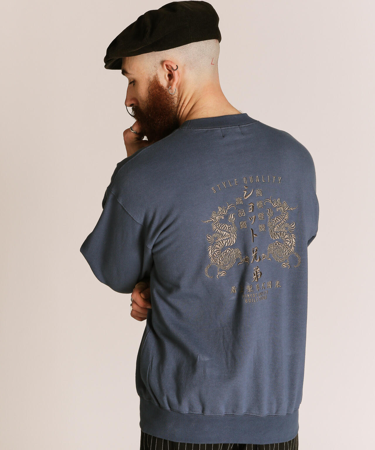 ADVERTISEMENT DRAGON CREW SWEAT/アドバタイズメント ドラゴン クルースウェット