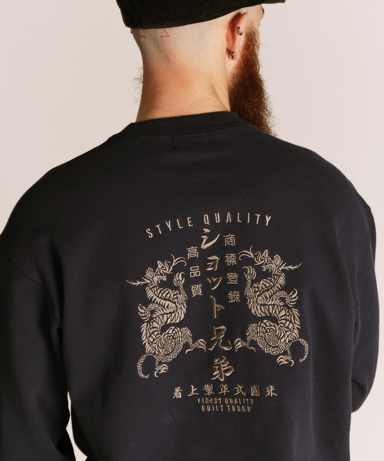 ADVERTISEMENT DRAGON CREW SWEAT/アドバタイズメント ドラゴン クルースウェット
