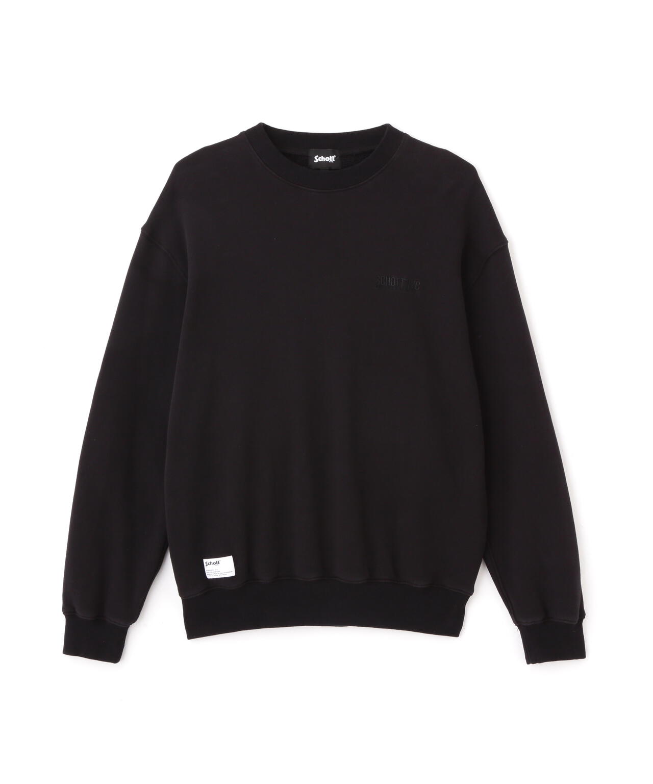 LEATHER ELBOW PATCH SWEAT/レザー エルボーパッチ スウェット