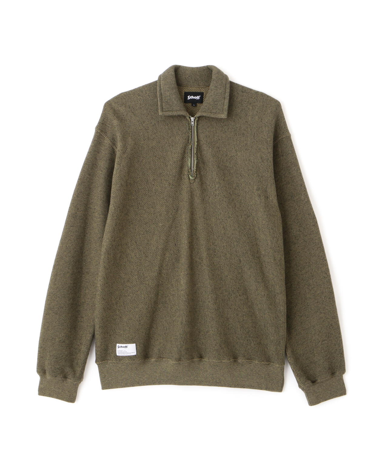SALT AND PEPPER HALF ZIP SWEAT/ソルト アンド ペッパー ハーフジップスウェット