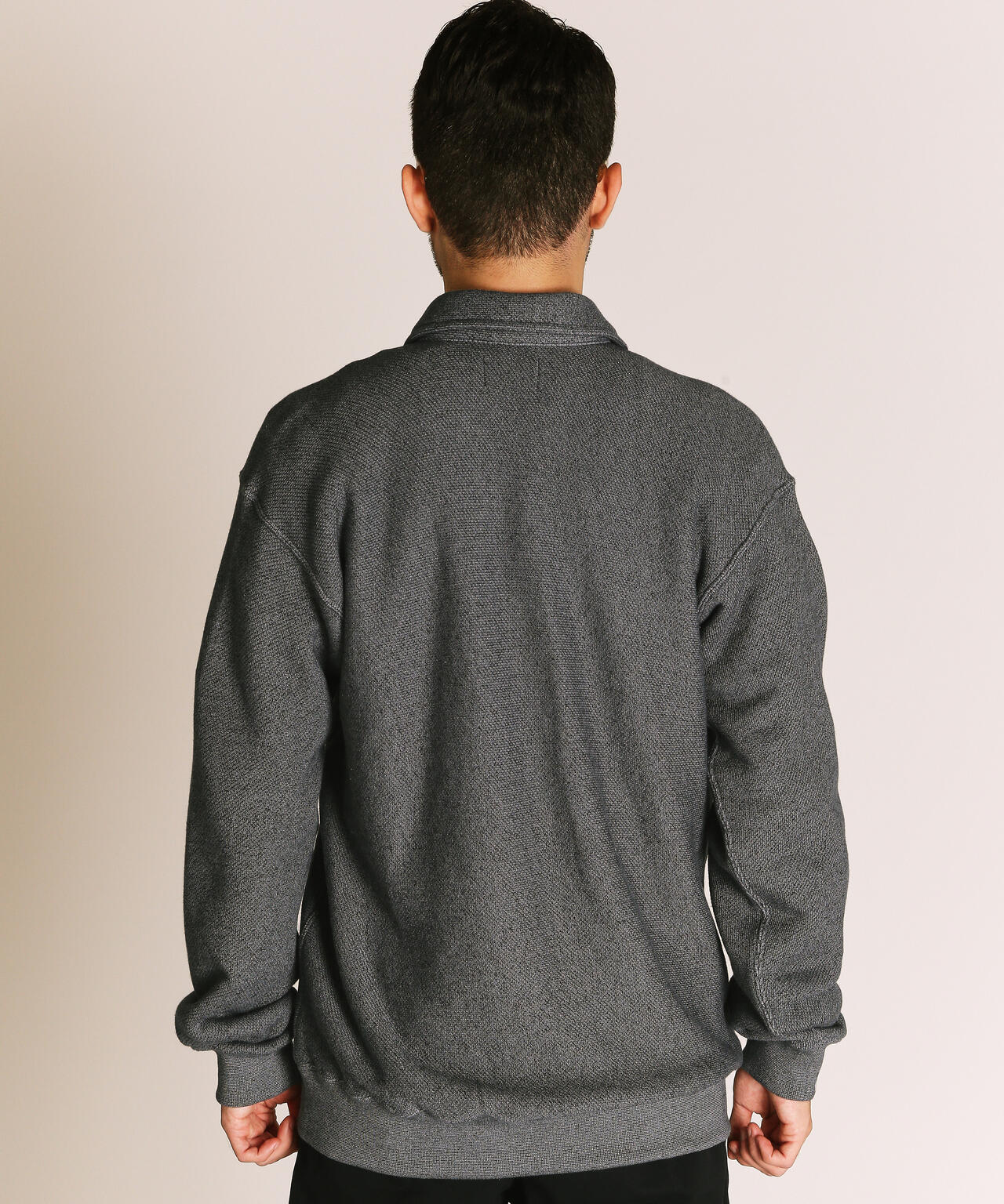 SALT AND PEPPER HALF ZIP SWEAT/ソルト アンド ペッパー ハーフジップスウェット