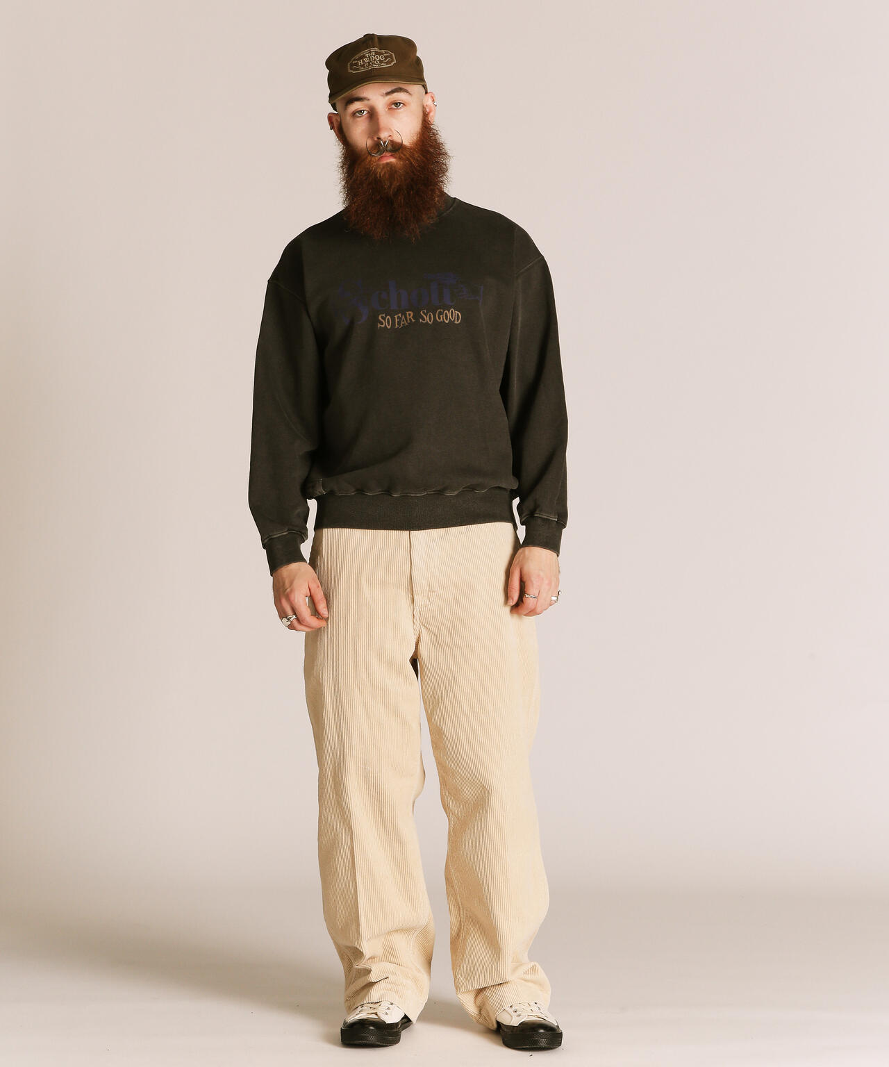 PIGMENT SO FAR SO GOOD CREW SWEAT/スウェット