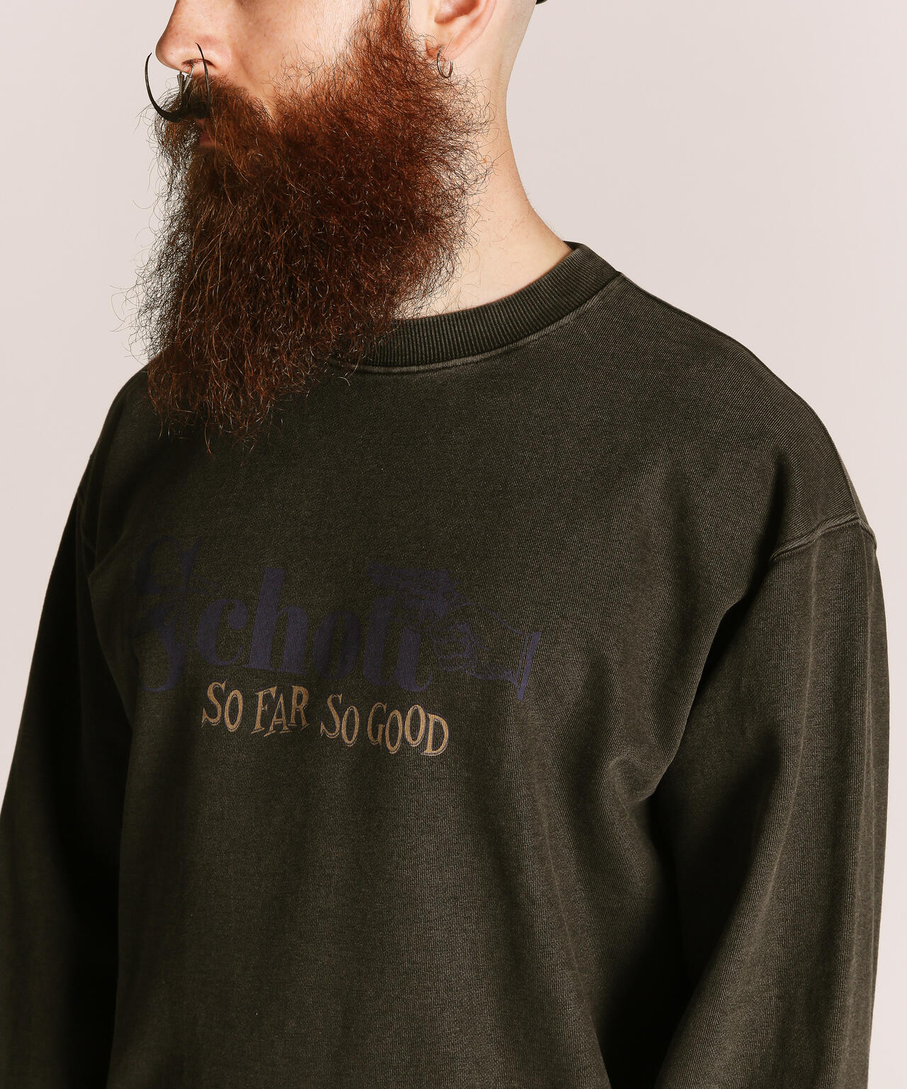 PIGMENT SO FAR SO GOOD CREW SWEAT/スウェット