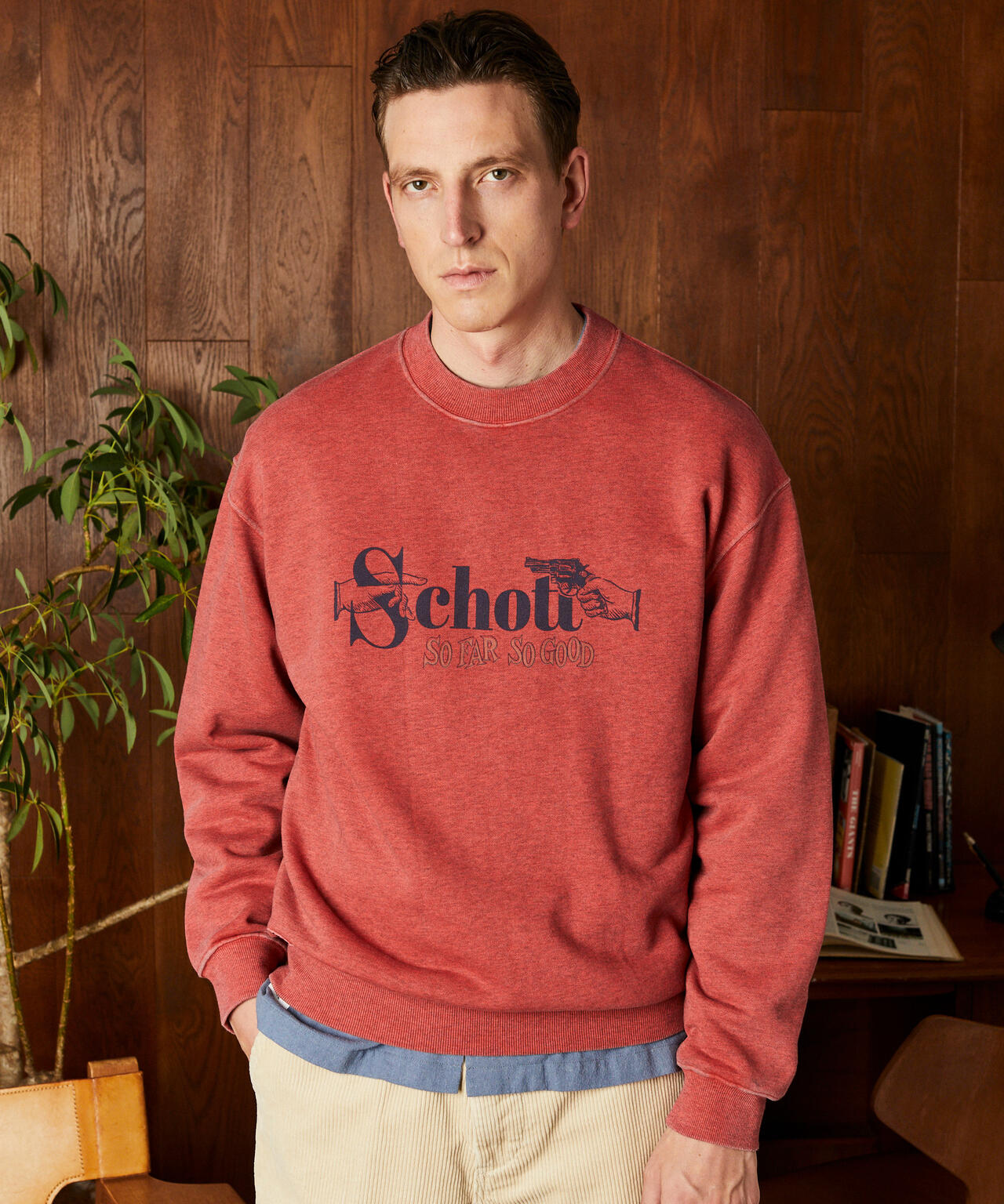 PIGMENT SO FAR SO GOOD CREW SWEAT/スウェット