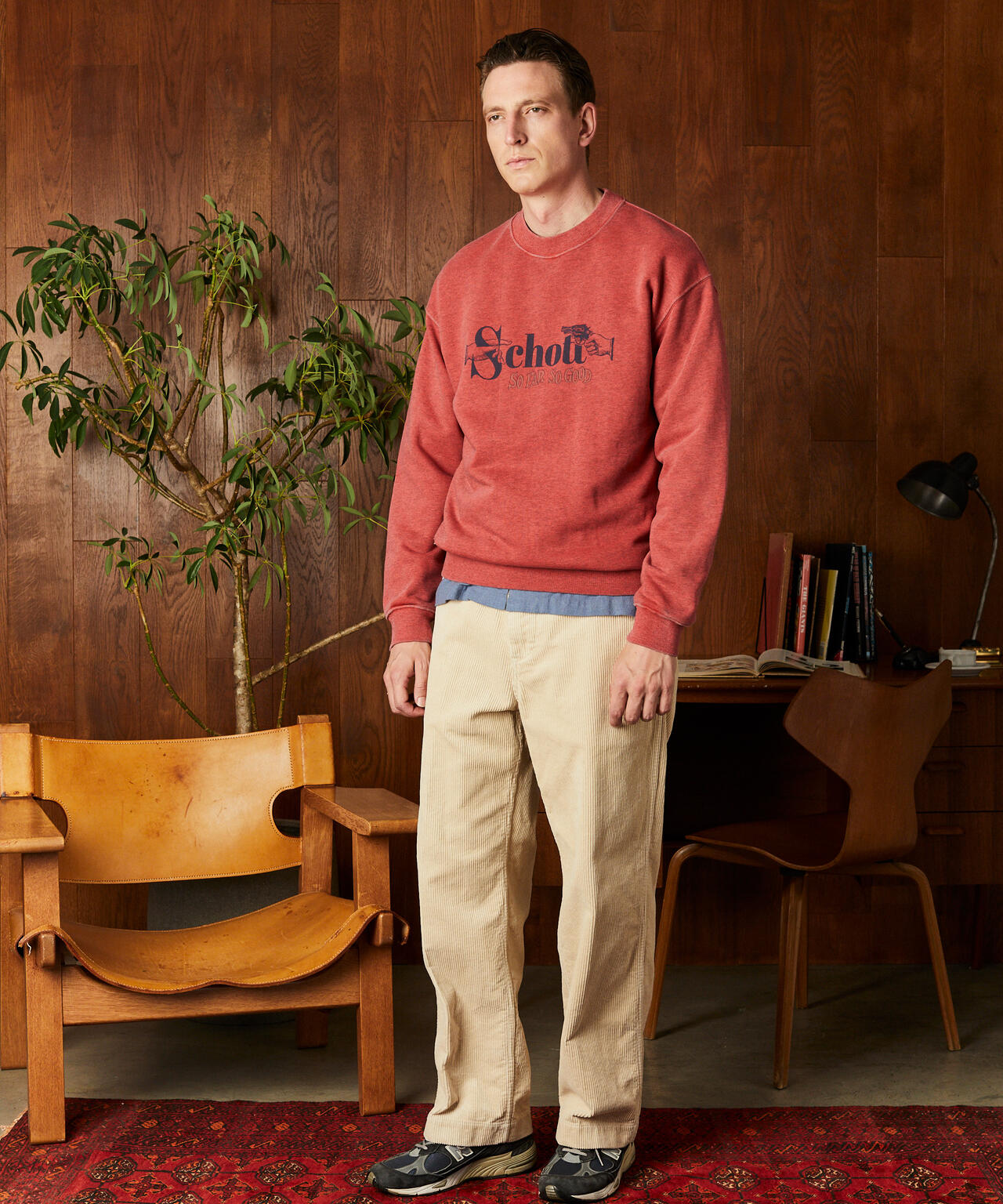 PIGMENT SO FAR SO GOOD CREW SWEAT/スウェット