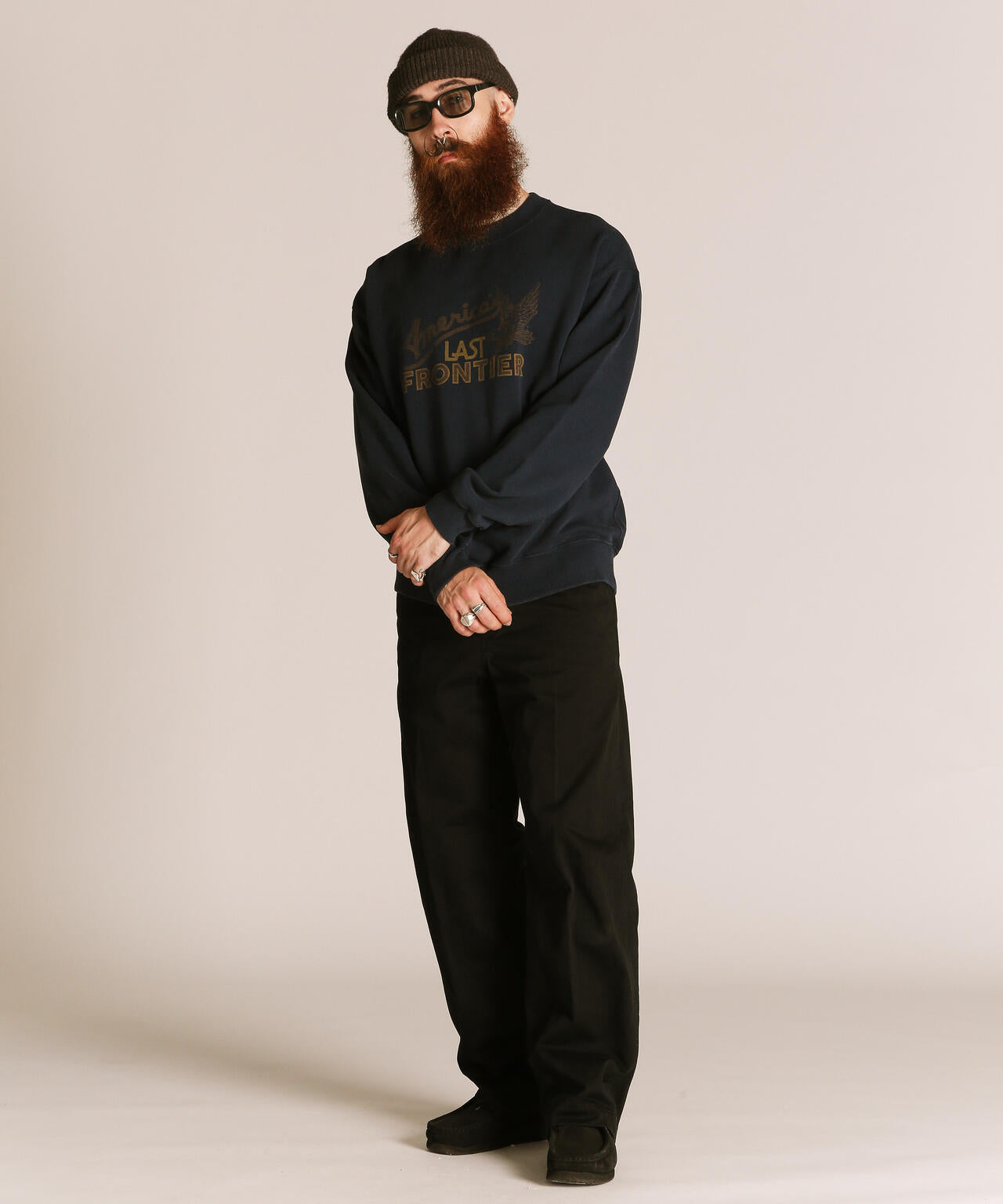 FADE AMERICA'S LAST FRONTIER CREW SWEAT/スウェット