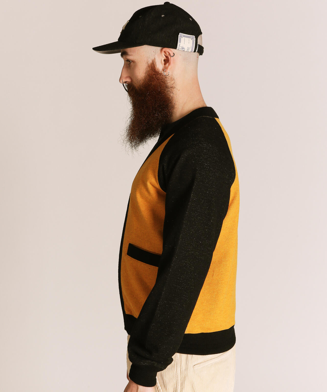 2TONE SWEAT CARDIGAN/2トーン スウェット カーディガン