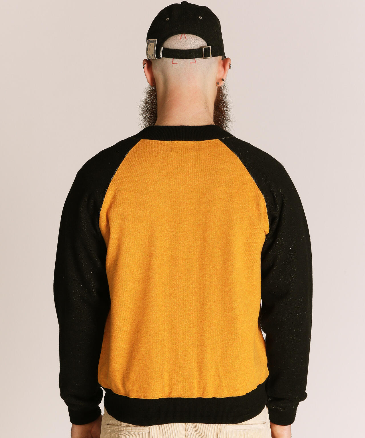 2TONE SWEAT CARDIGAN/2トーン スウェット カーディガン