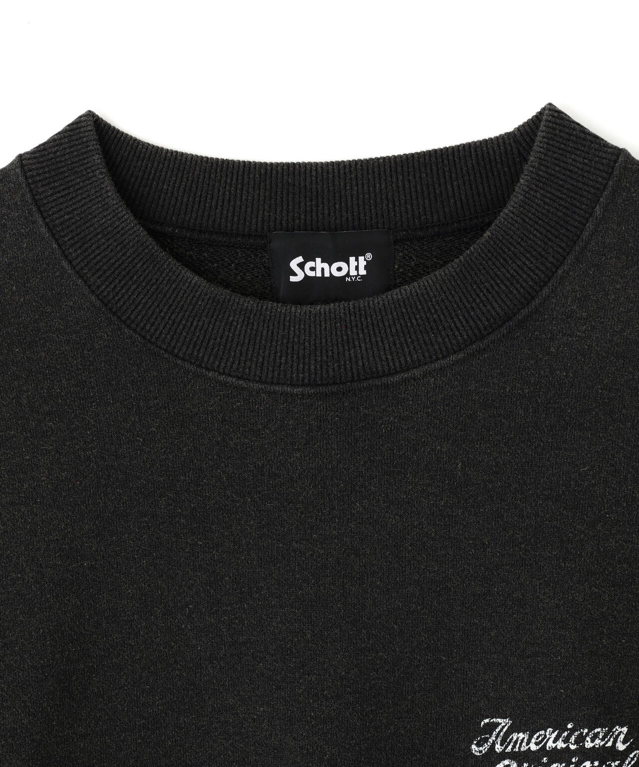 AMERICAN ORIGINAL SNOW WASH CREW SWEAT/アメリカン オリジナル スノーウォッシュ クルースウェット