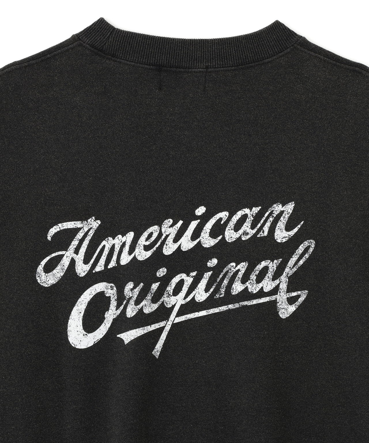 AMERICAN ORIGINAL SNOW WASH CREW SWEAT/アメリカン オリジナル スノーウォッシュ クルースウェット