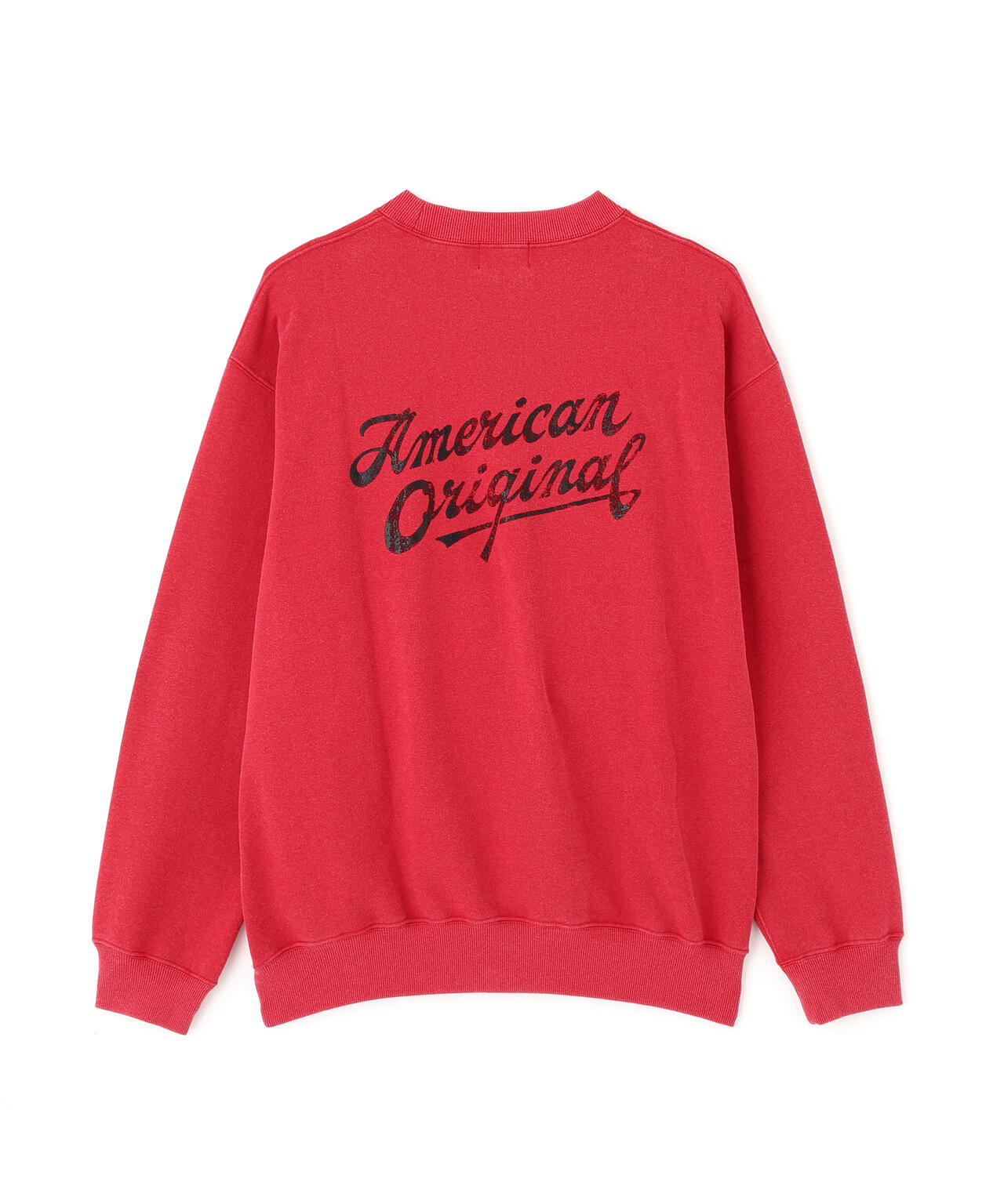 AMERICAN ORIGINAL SNOW WASH CREW SWEAT/アメリカン オリジナル スノーウォッシュ クルースウェット
