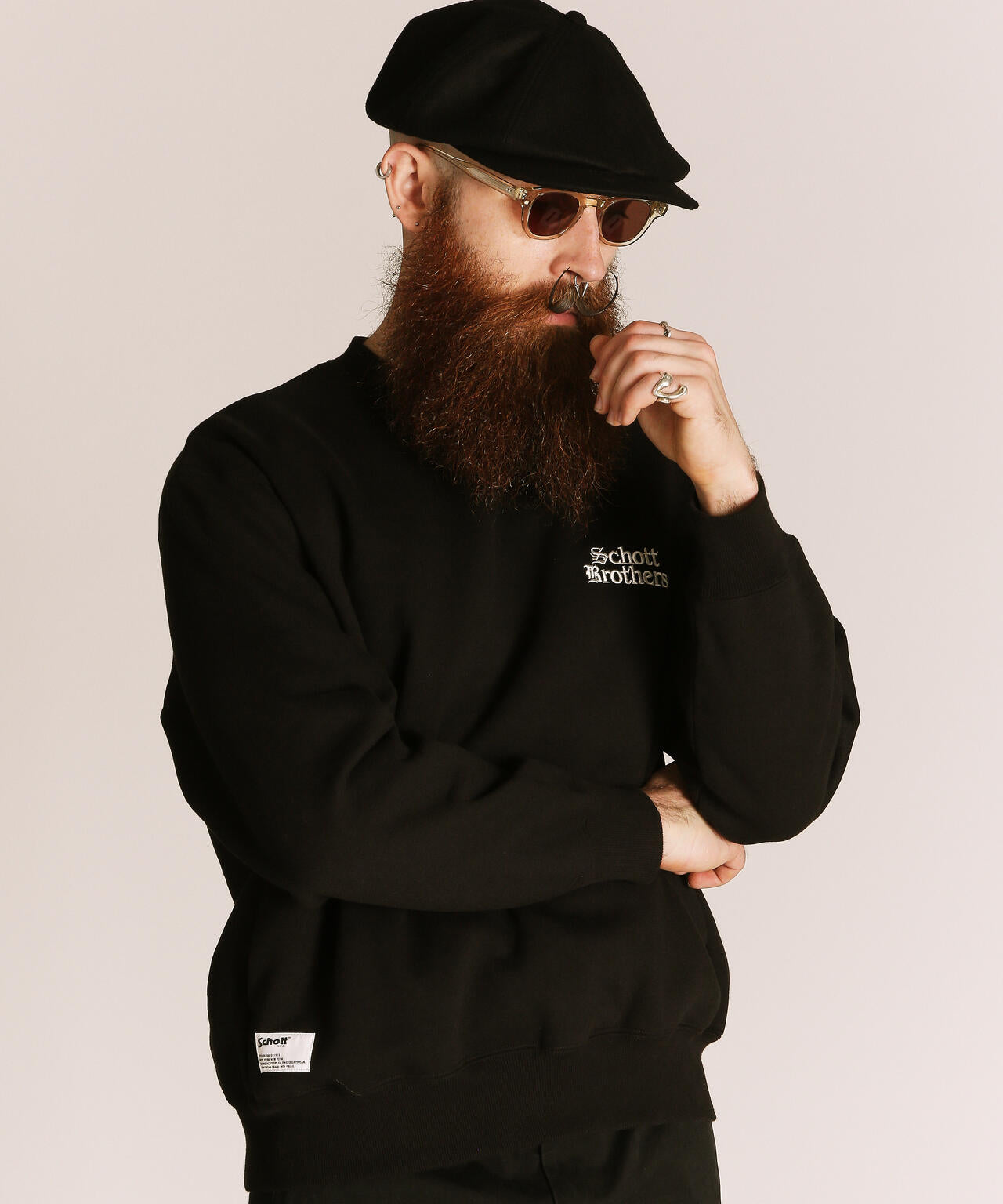 B.S. CREW SWEAT/ブラックシープ クルーネック スウェット