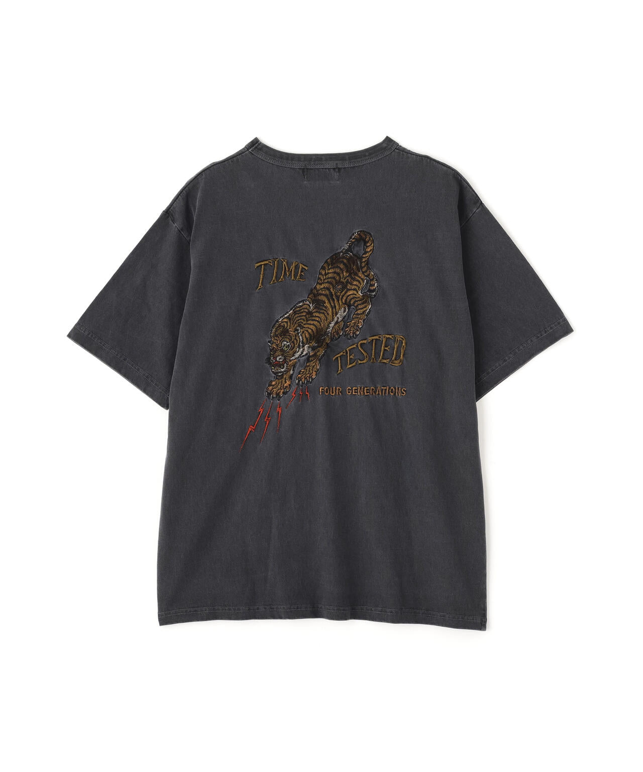 EMB. TIGER T-SHIRT/刺繍 タイガーTシャツ