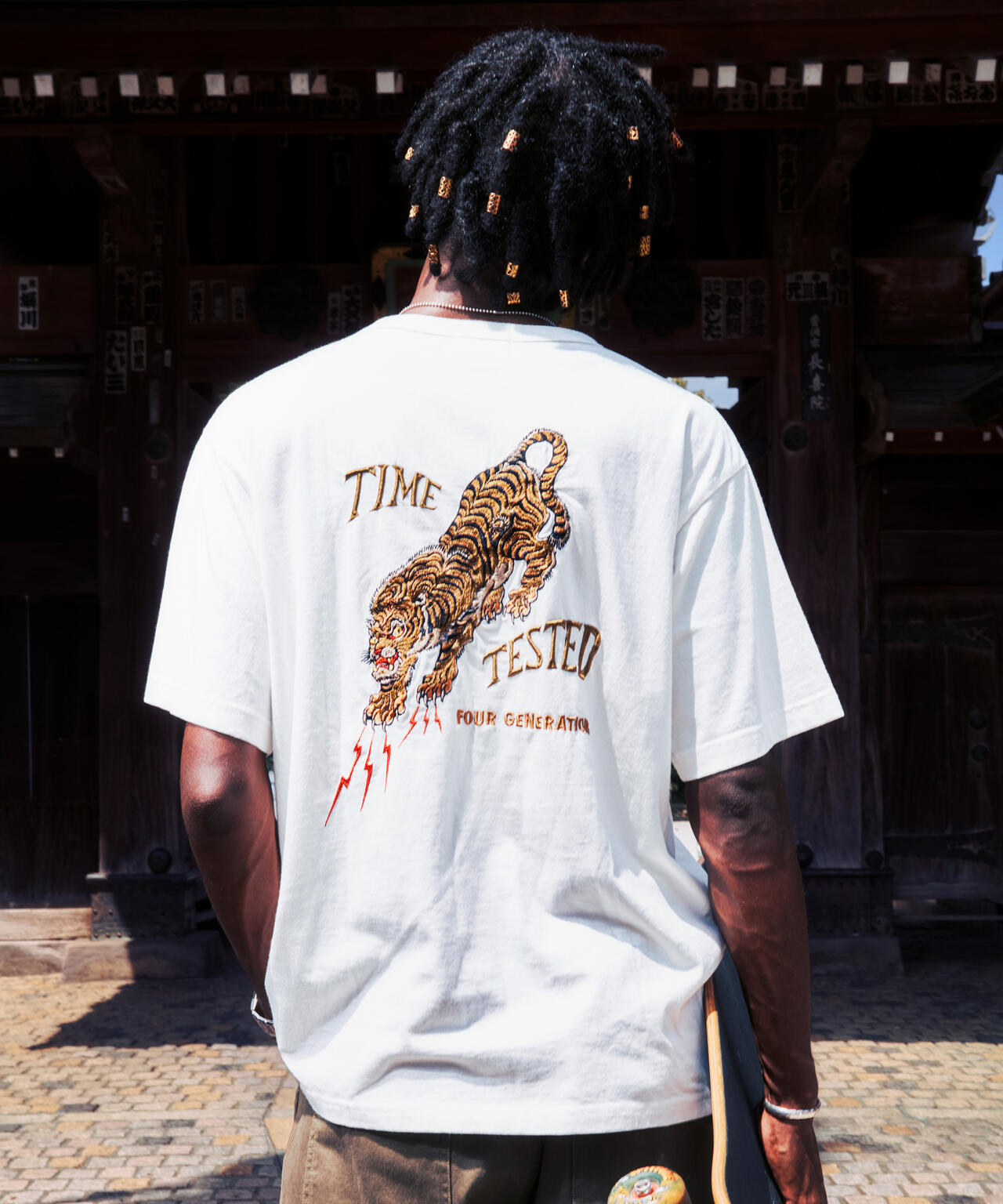 EMB. TIGER T-SHIRT/刺繍 タイガーTシャツ
