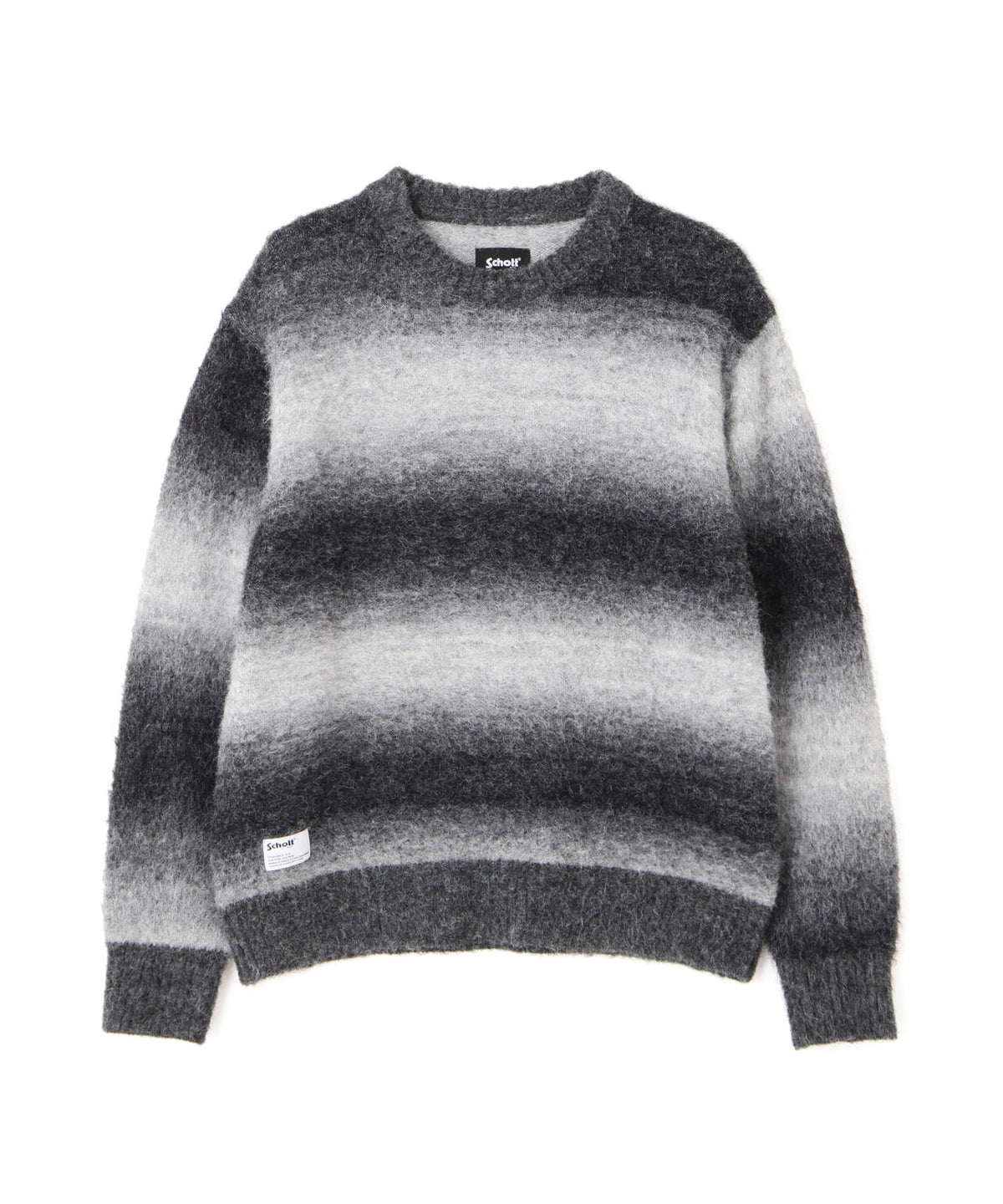 GRADATION CREW KNIT/グラデーション クルーニット