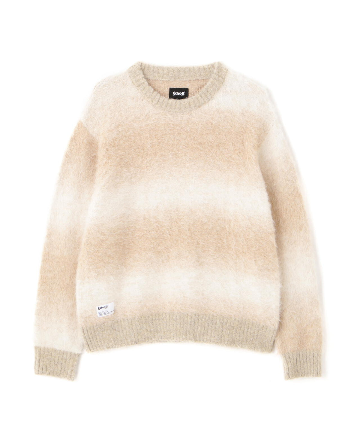 GRADATION CREW KNIT/グラデーション クルーニット
