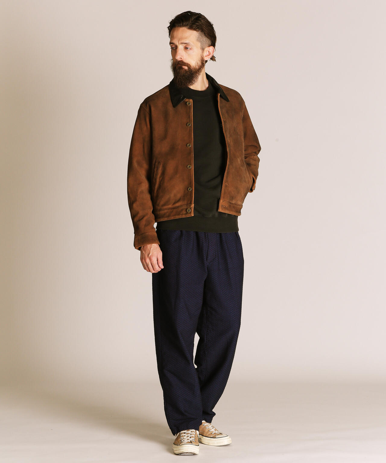 NEWBIE SUEDE LEATHER JACKET/ニュービースウェード レザージャケット