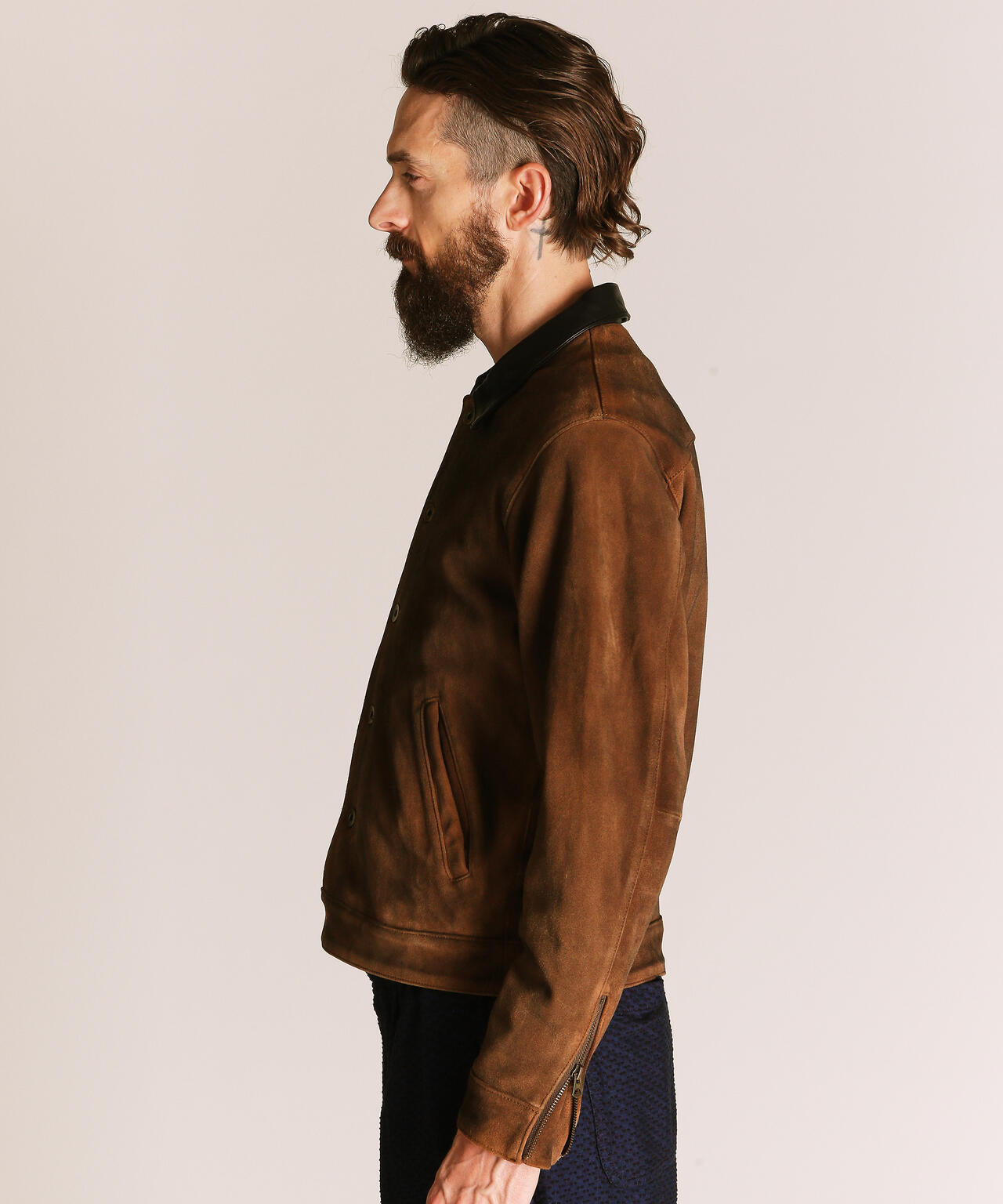 NEWBIE SUEDE LEATHER JACKET/ニュービースウェード レザージャケット