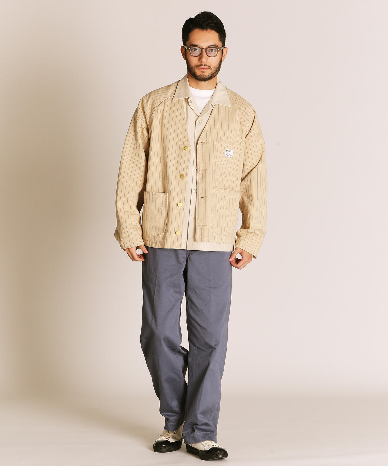 STRIPE ENGINEER JACKET/ストライプ エンジニア ジャケット