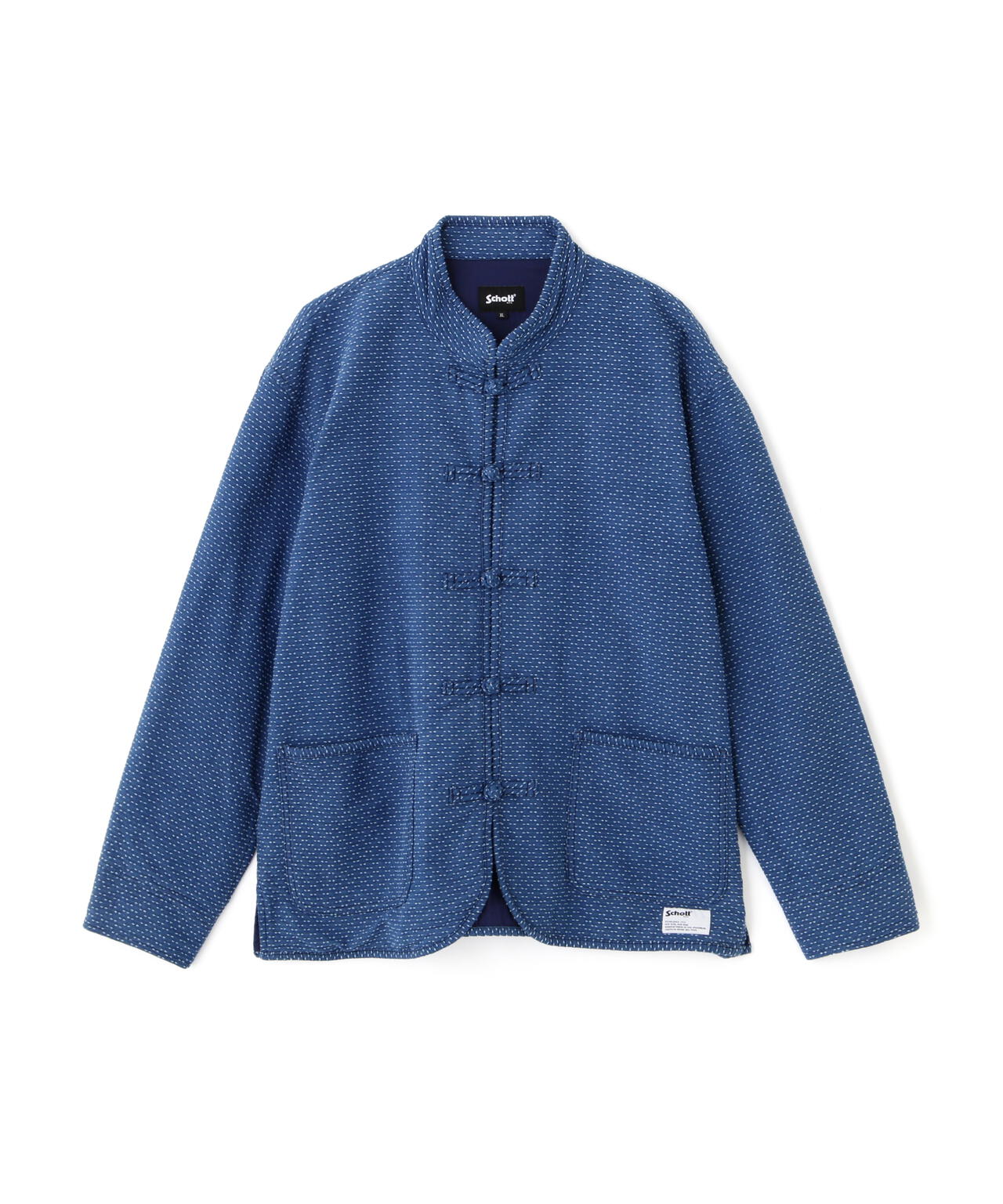 SASHIKO CHINA JACKET/刺子 チャイナ ジャケット