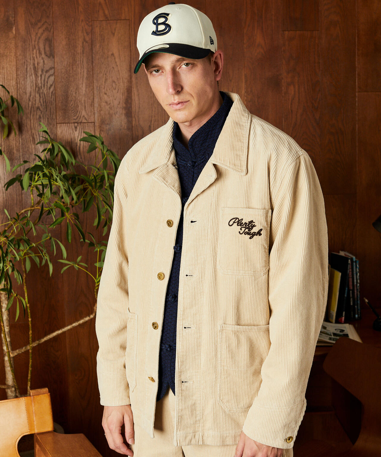 CORDUROY STUFF JKT/コーデュロイ スタッフジャケット