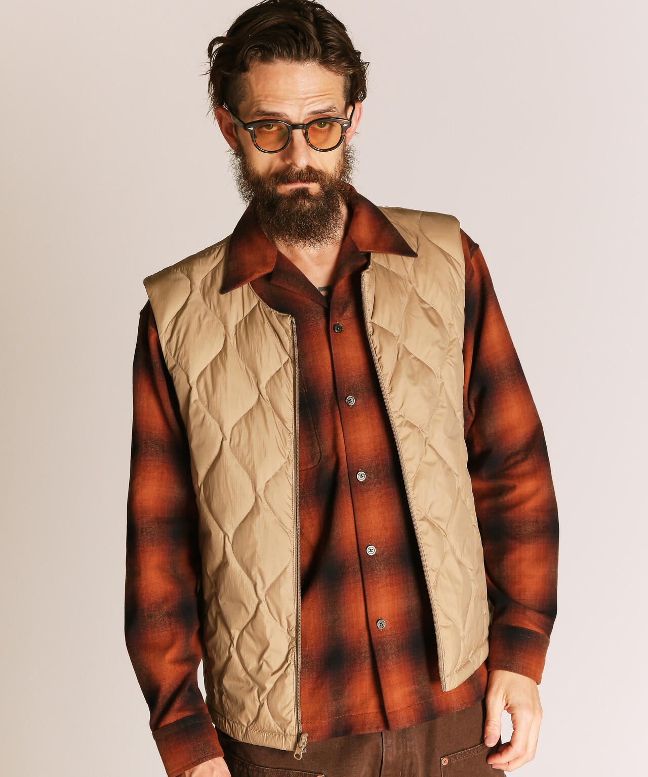 xTAION/タイオン/INNER DOWN VEST/インナーダウンベスト