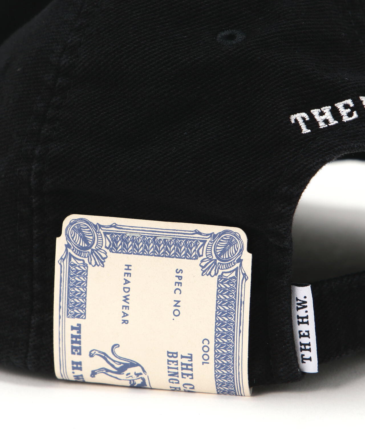 THE H.W.DOG&CO./ザエイチダブリュードッグアンドコー/WASHED SHALLOW CAP