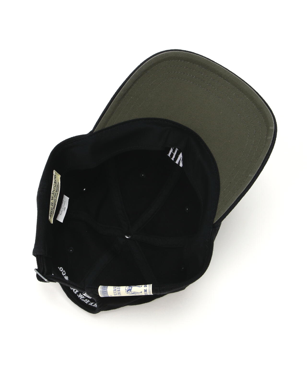 THE H.W.DOG&CO./ザエイチダブリュードッグアンドコー/WASHED SHALLOW CAP