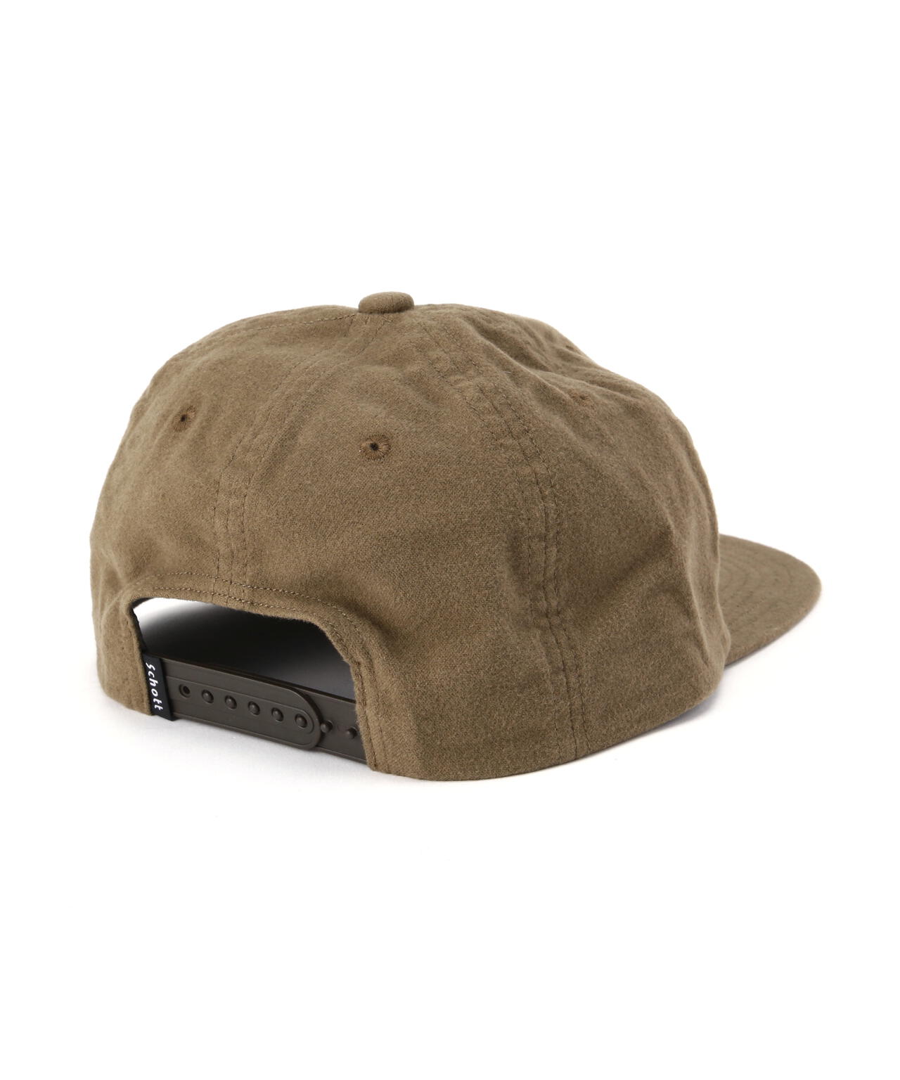 COTTON SUEDE EMB 6P CAP/コットンスウェード 刺繍キャップ