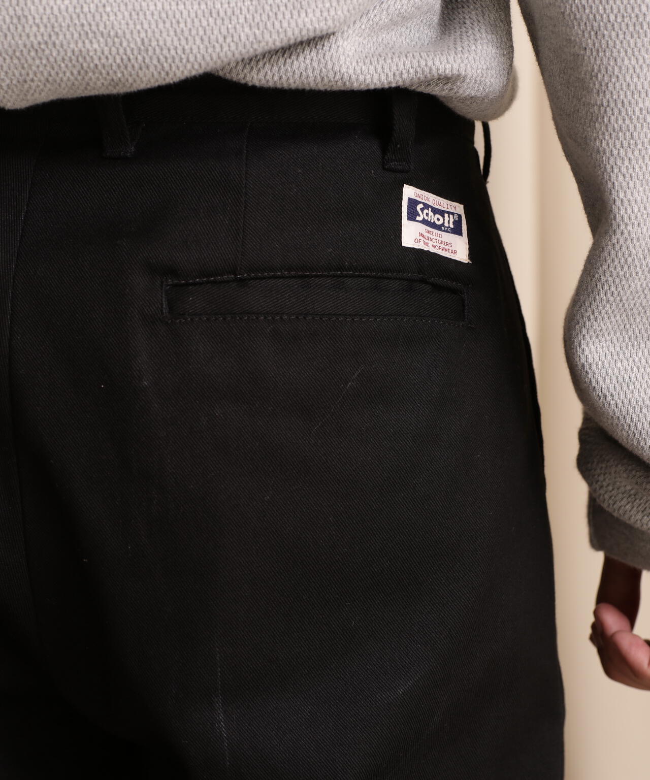 TC DOUBLE PLEATED WIDE PANTS/2タック パンツ