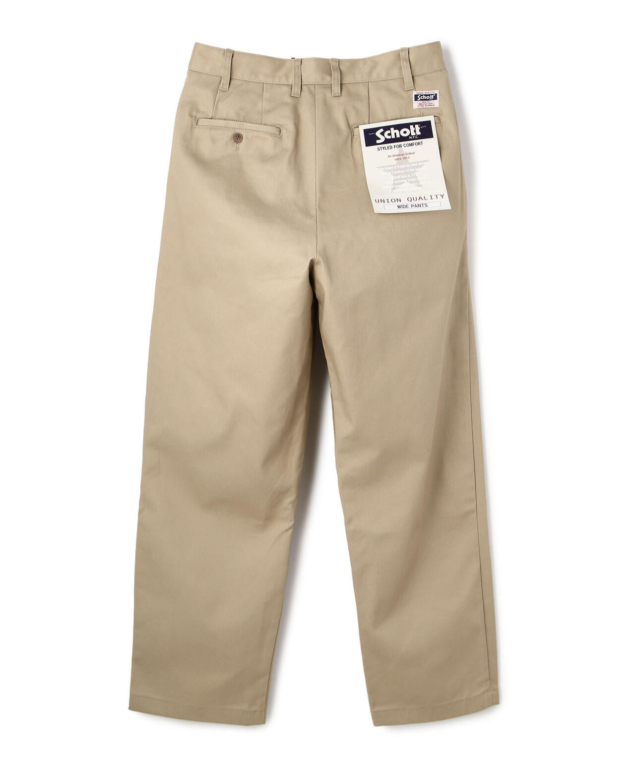 TC DOUBLE PLEATED WIDE PANTS/2タック パンツ