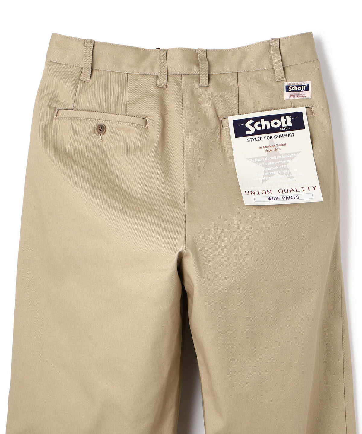 TC DOUBLE PLEATED WIDE PANTS/2タック パンツ
